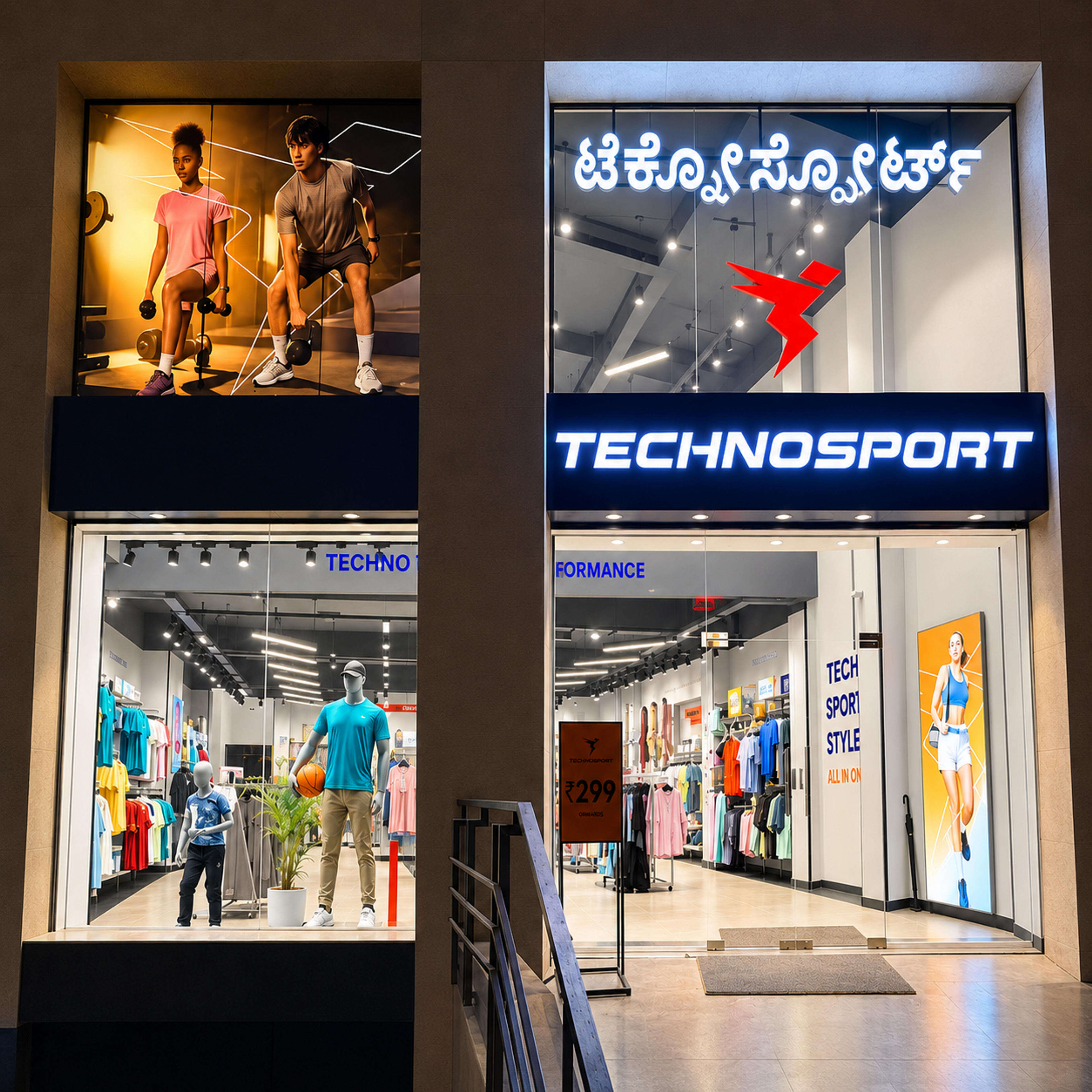 TechnoSport Exclusive Store - Belagavi Front Store Images