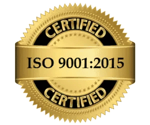 ISO certification badge