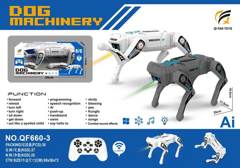 Interactive Robot Dog Toy – App, Voice & Remote Control image 9