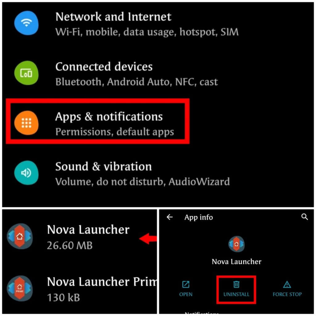 how do i uninstall microsoft launcher