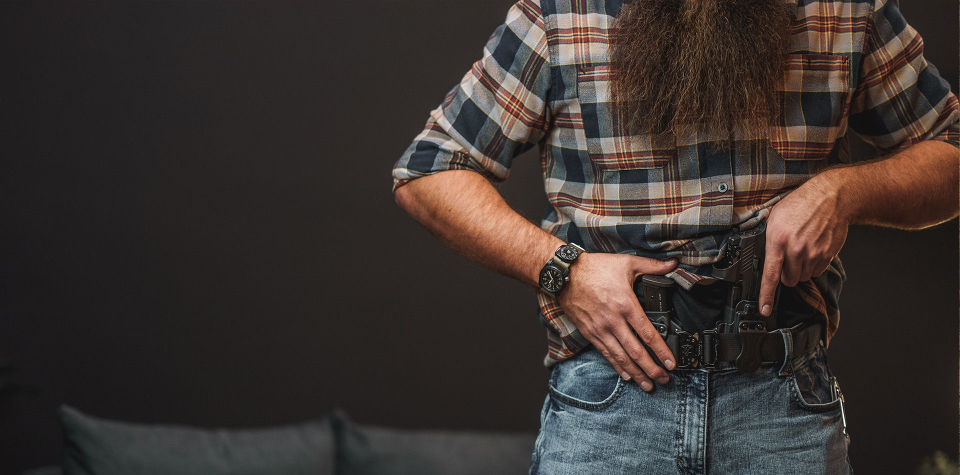 How To Wear The Low-Pro Belly Band Holster by Alien Gear Holsters 