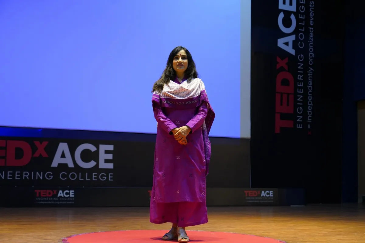 TEDx event moment 7