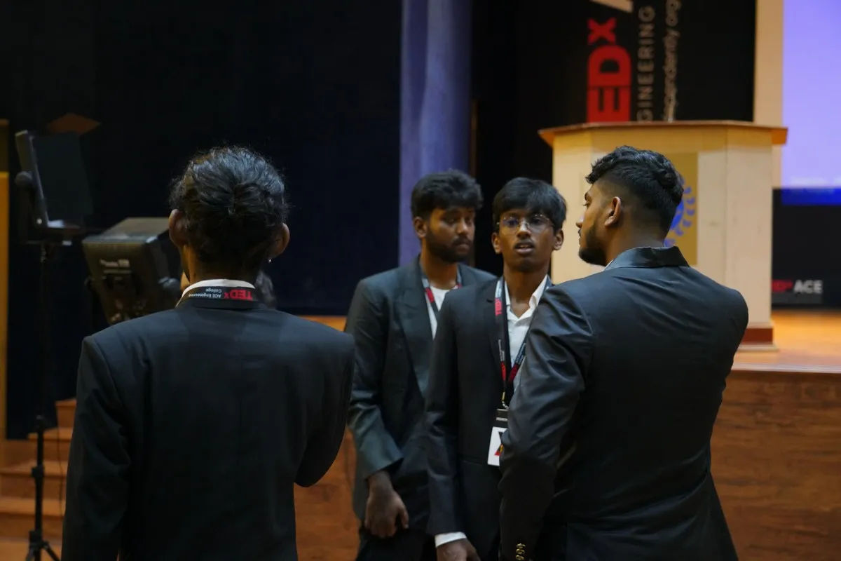 TEDx event moment 5