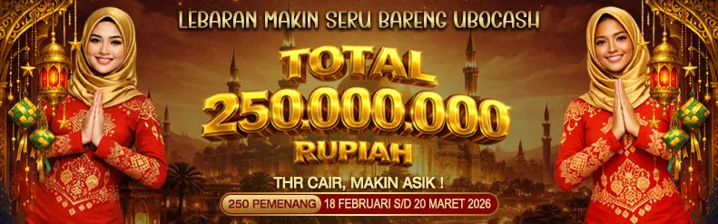 KESERUAN LEBARAN BARENG UBOCASH