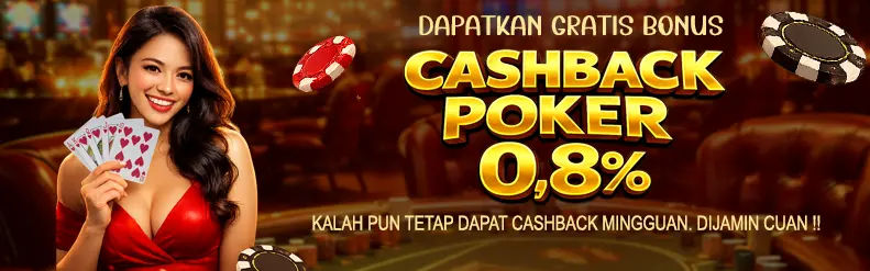POKER ROLLINGAN CASHBACK