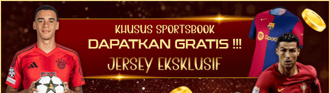 BONUS GRATIS KAOS JERSEYS (MEMBER BARU)