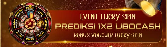 EVENT TEBAK/PREDIKSI 1X2 , BERHADIAH VOUCHER LUCKY SPIN !