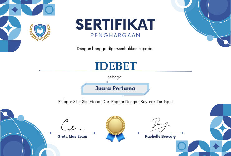 IDEBET - Situs Slot Gacor Generasi Pertama Dengan Kemenangan Maxwin Gampang Di Dapatkan