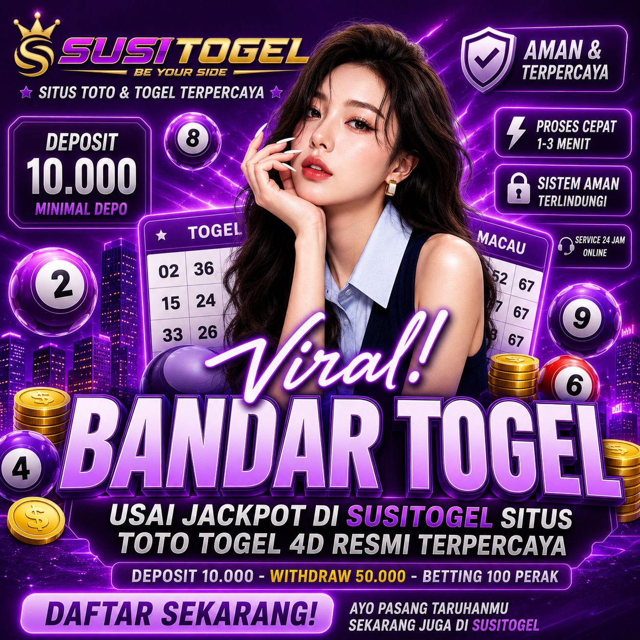 SUSITOGEL Situs Terpercaya dengan Layanan Terbaik serta Informasi Togel4D yang Mudah Diakses by Hey siriusly