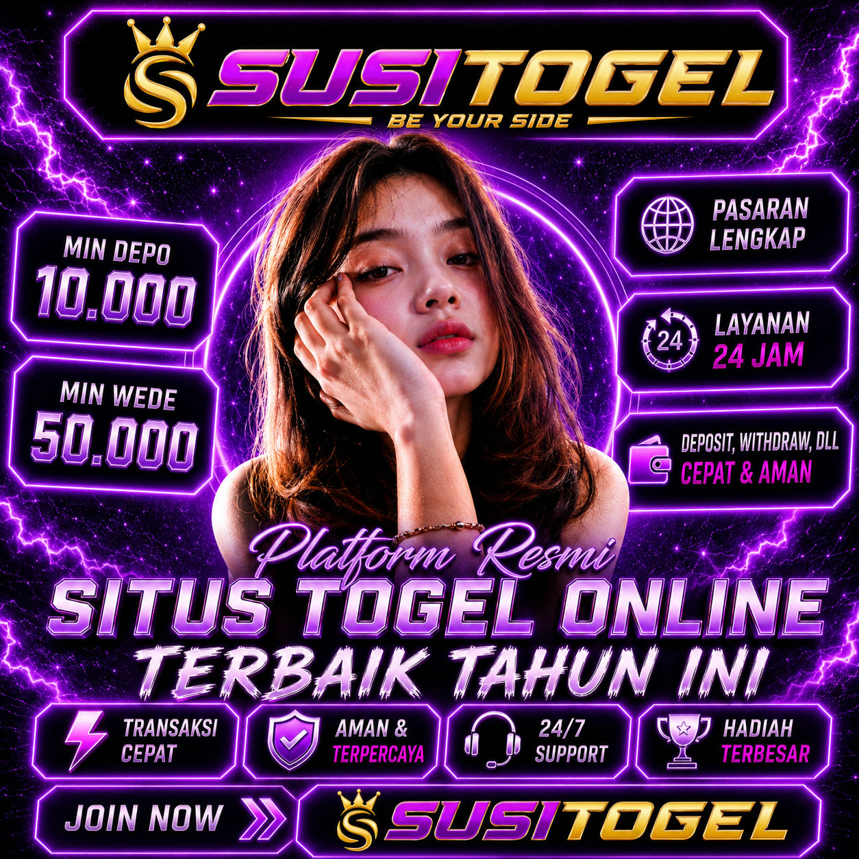 SUSITOGEL Situs Terpercaya Togel4D dengan Platform Modern dan Akses Online Profesional by Hey siriusly