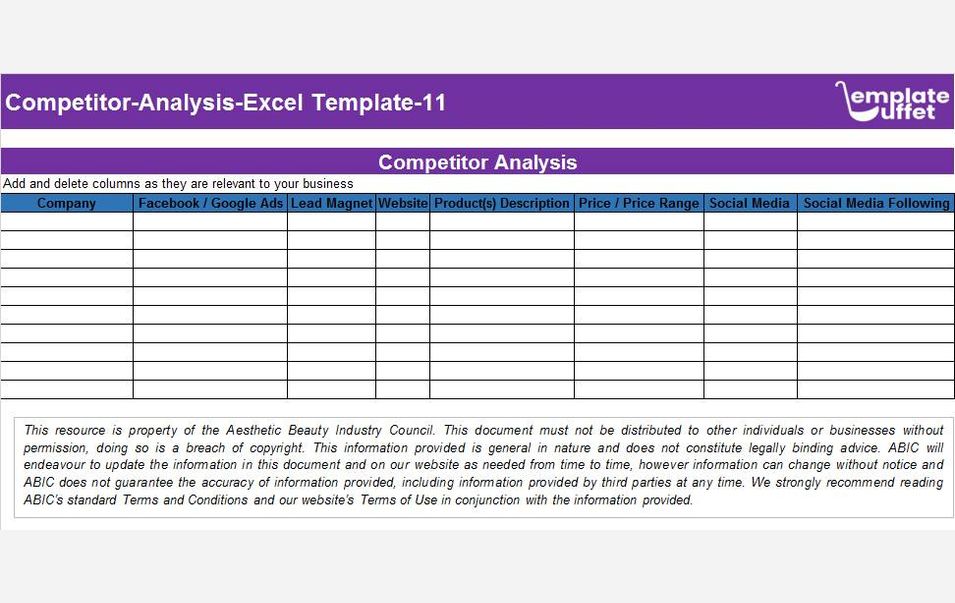 Competitor-Analysis-Excel Template-11