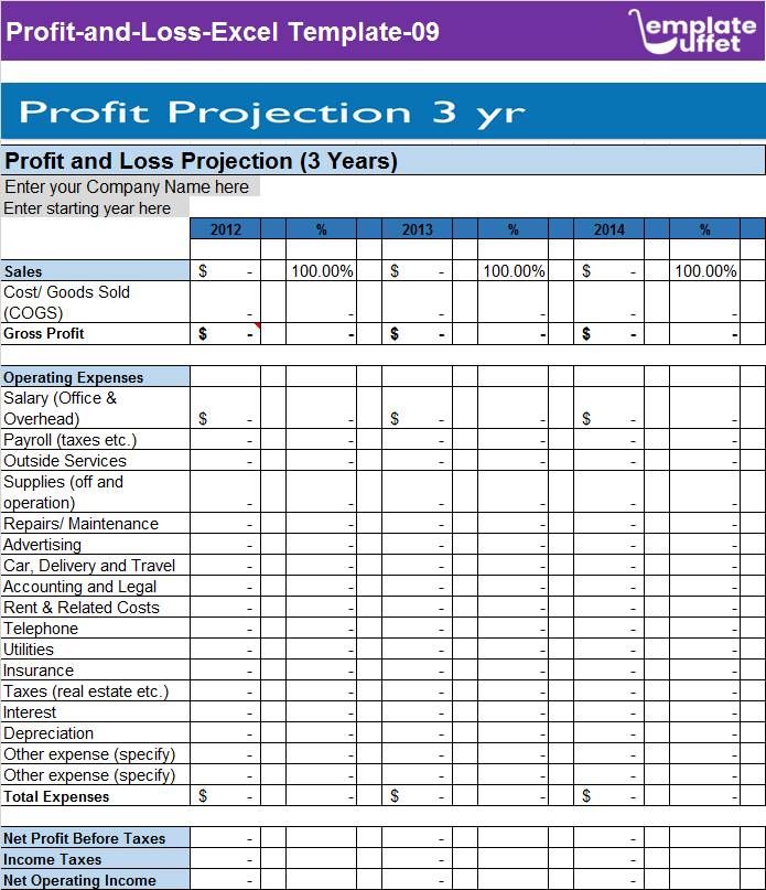 Profit-and-Loss-Excel Template-09