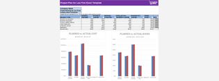 Project Plan for Law Firm Excel Template