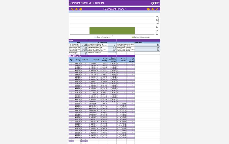 Retirement-Planner Excel Template