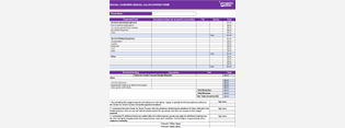 Social Concern Annual Allocation form