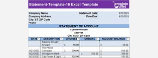 Statement-Template-16 Excel Template