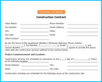 Construction Contract Template