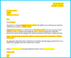 Copyright Authorization Word Template