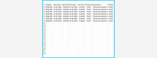 Blog Editorial Calendar - Google Calendar