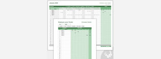 Employee Leave Tracker / Schedule