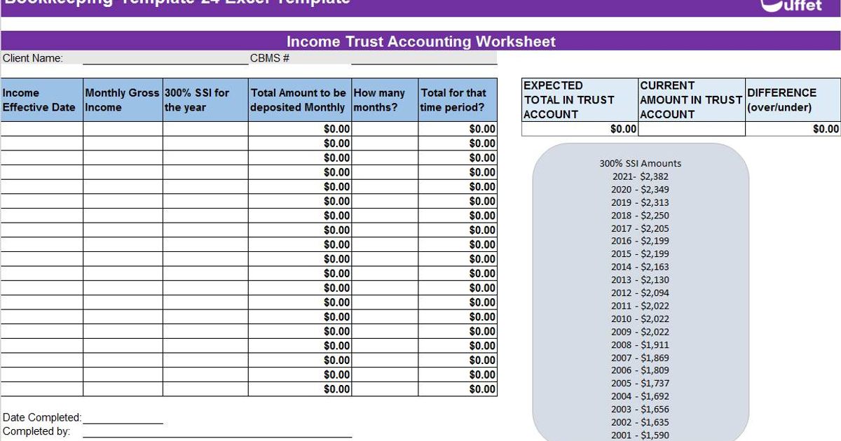 Bookkeeping Template 24: Excel Template for Easy Accounting Bookkeeping Template 24: Excel Template for Easy Accounting