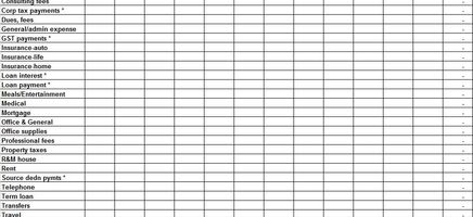 Bookkeeping-Template-02 Excel Template