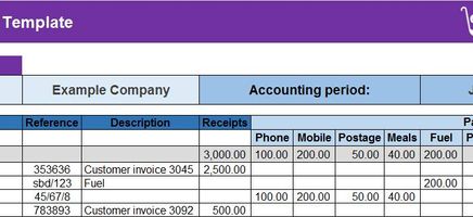 Bookkeeping-Template-04 Excel Template