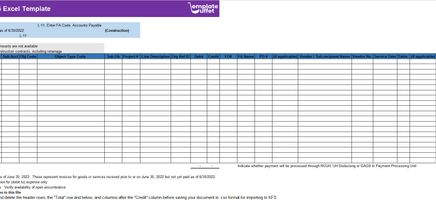 Bookkeeping-Template-15 Excel Template