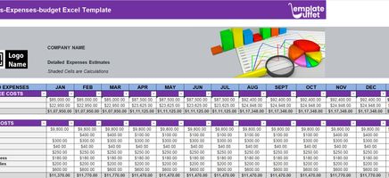 Business Expense Budget Excel Template