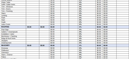 Contractor Estimate