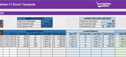 Credit-Card-Payoff-Spreadsheet-17 Excel Template