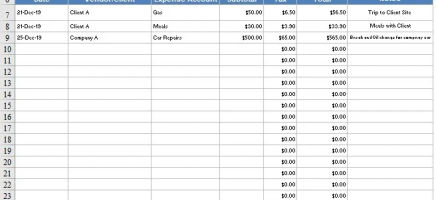 Expense Report Template