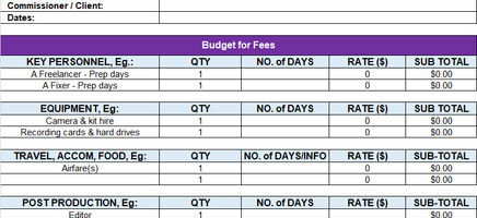 Film Budget