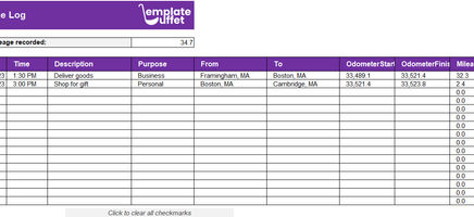 Mileage Log