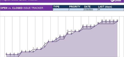 Project Issue Excel Tracker