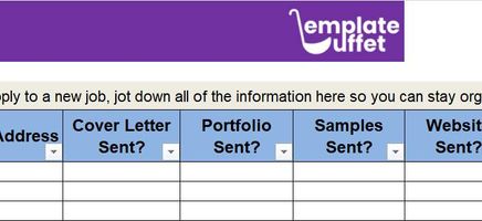 Resume-Wrangler Excel Template