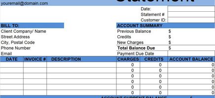 Statement-Template-03 Excel Template