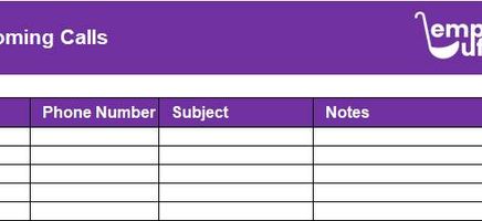 Telephone Conversation Tracker for outgoing and incoming calls