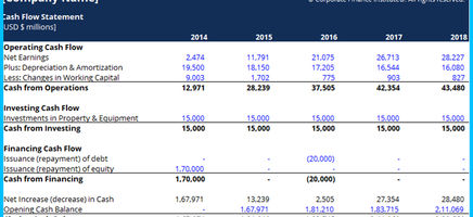 Cash Flow Statement​