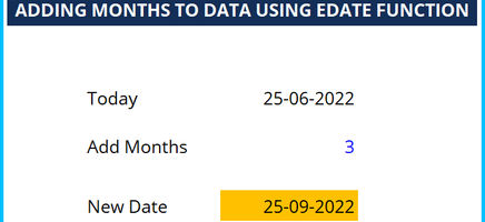 Add Months to Date Template