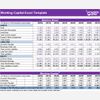 Working Capital Excel Template