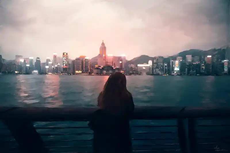 still across the waters