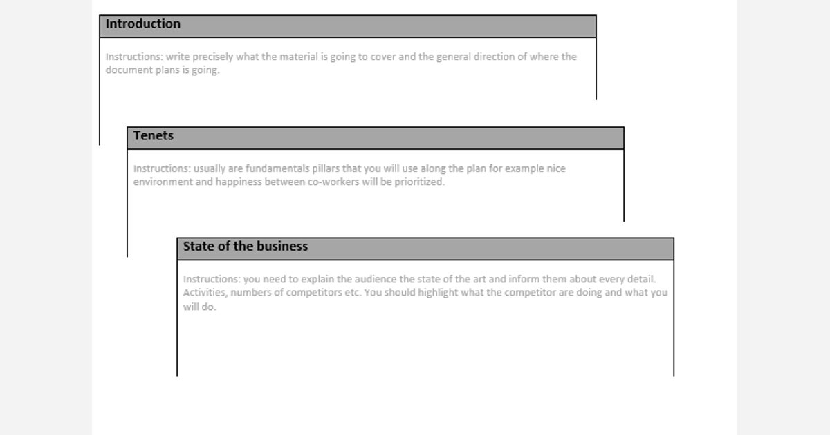 Amazon's 6Pager Free Word Template with easy instructions Amazon's 6Pager Free Word Template with easy instructions