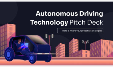 Autonomous Driving Technology Pitch Deck