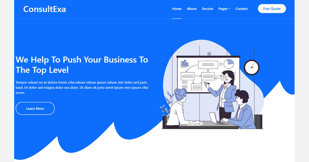 Consultexa Consulting Html Template