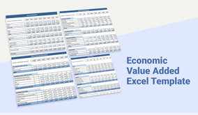 Economic Value Added Excel Template