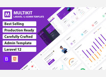 Laravel 12 Admin Dashboard Template