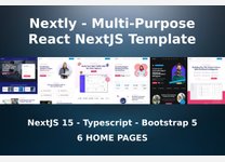 Nextly - Multi-Purpose React NextJS 15 Template