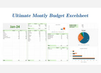 Ultimate Monthly Budget Excel Template