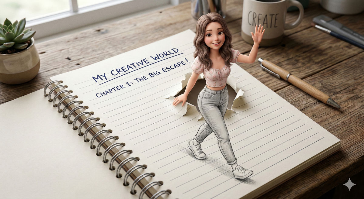 3D Illusion - Nano Banana AI prompting techniques